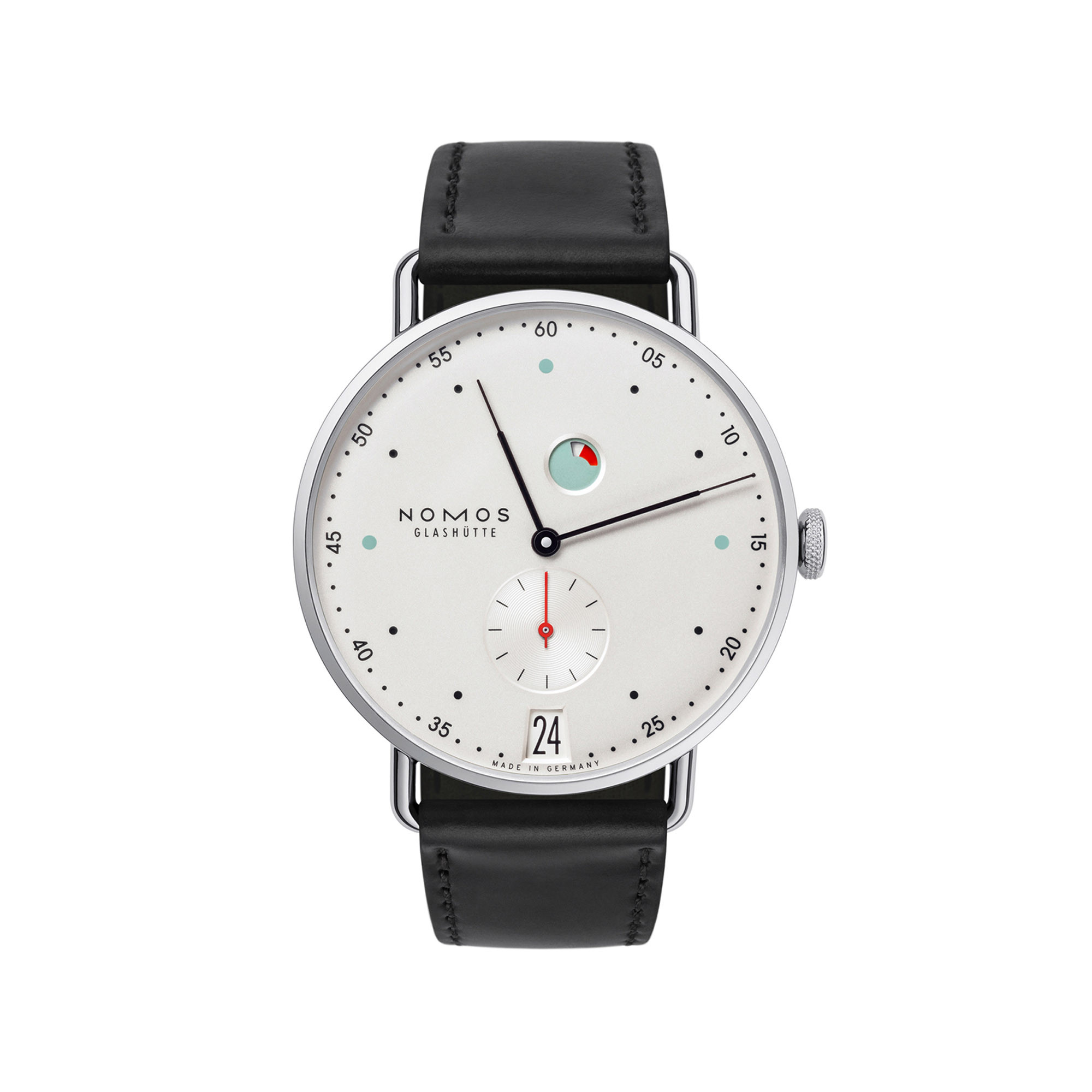 NOMOS Glashütte Metro Datum Gangreserve